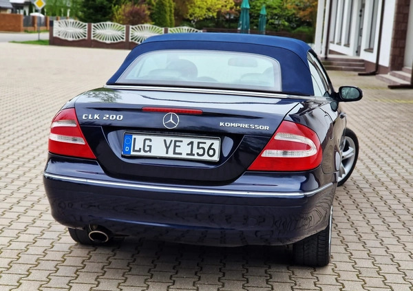 Mercedes-Benz CLK cena 28900 przebieg: 147000, rok produkcji 2005 z Gościno małe 742